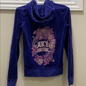 juicy couture zip sweater